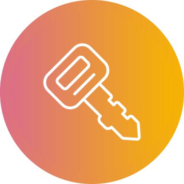 Bir simgenin vektör illüstrasyonu