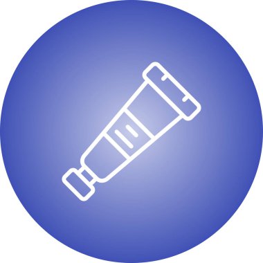 diş macunu web simgesi vektör çizimi 