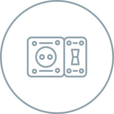 Simge vektör çizim gaz sobası