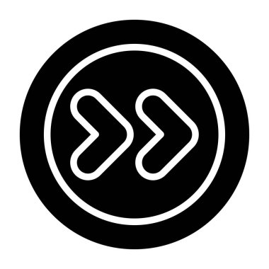 Vektör evrensel simgesi Trendy bakmak.