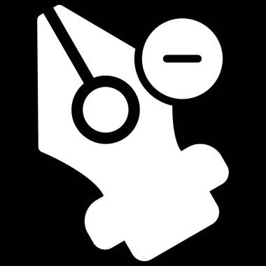 Maske. Web simgesi basit illüstrasyon