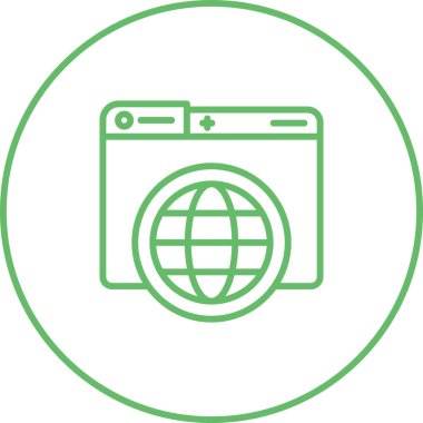 seo modern simgesinin vektör illüstrasyonu