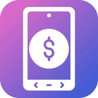 vektör mobil uygulama simgesi