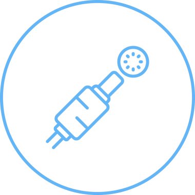 Modern b 'nin vektör illüstrasyonu tıbbi simgeden yoksun