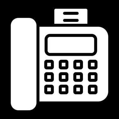 bank terminal vektör simgesi