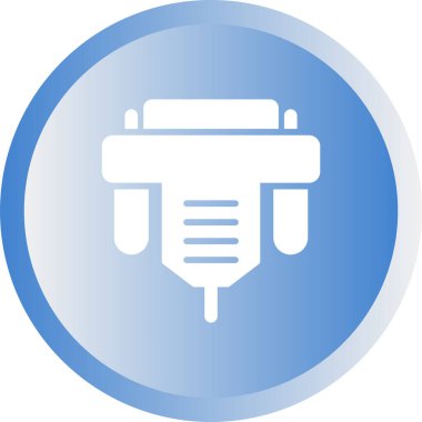 Modern b 'nin vektör illüstrasyonu eksik simgesi