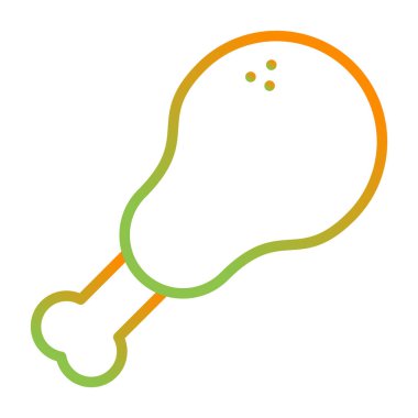 Çizgi film simgesinin vektör çizimi