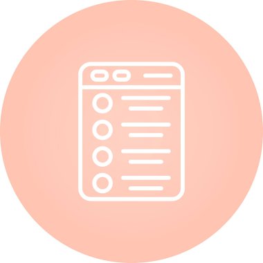 seo modern simgesinin vektör illüstrasyonu