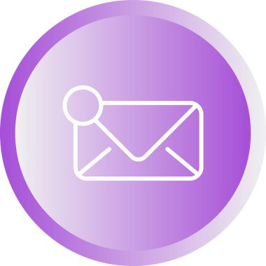 E-posta. Web basit illüstrasyon tasarımı