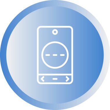 Modern simgenin vektör illüstrasyonu