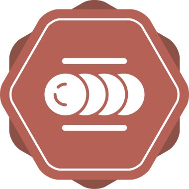 Gıda simgesinin vektör illüstrasyonu