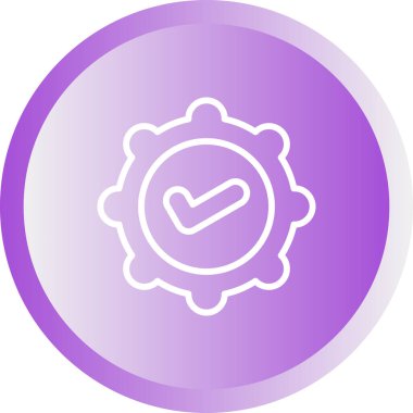 Zaman modern simgesinin vektör illüstrasyonu