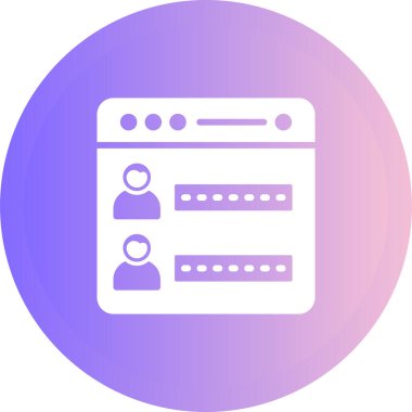 seo modern simgesinin vektör illüstrasyonu