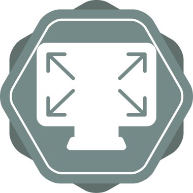 seo modern simgesinin vektör illüstrasyonu