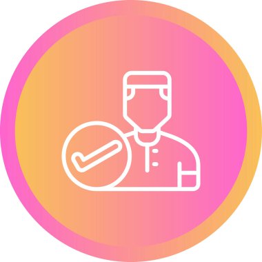 Seo simgesinin vektör illüstrasyonu