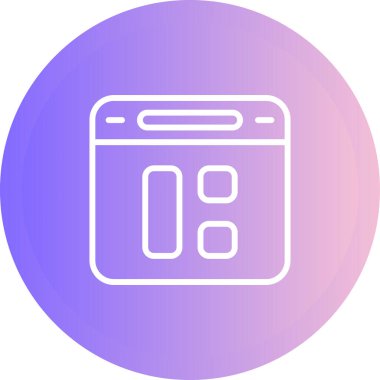 seo modern simgesinin vektör illüstrasyonu