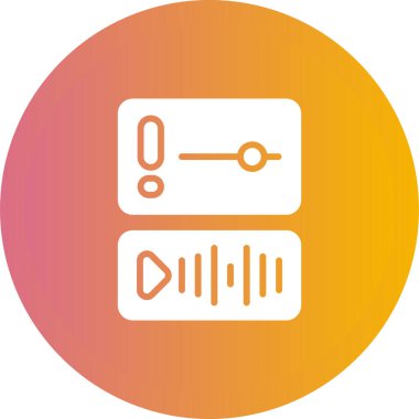 vektör cd simgesi illüstrasyonu