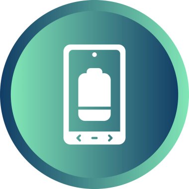 pil vektör simgesi modern illüstrasyon