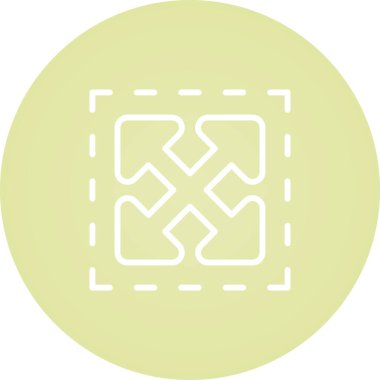 Modern yol simgesinin vektör illüstrasyonu