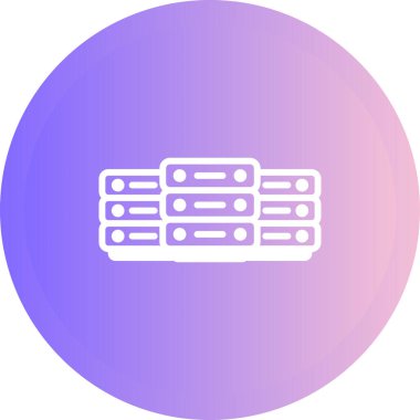 sunucu simgesi çizimi