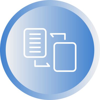 belge dosyası. Basit illüstrasyon