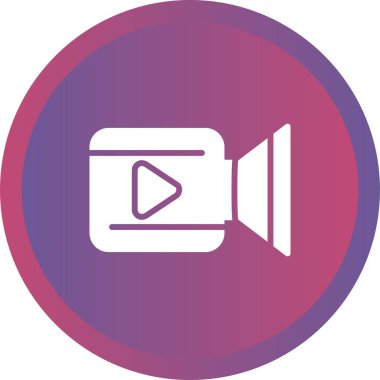 Video kamera. Web simgesi