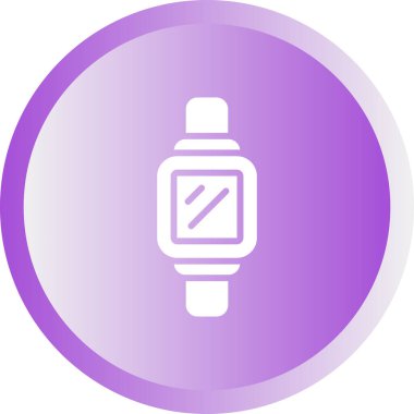 smartwatch simgesinin vektör illüstrasyonu