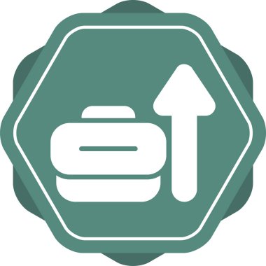 İllüstrasyonun eşsiz vektör simgesi