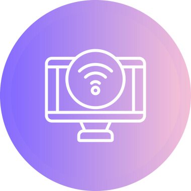 Bilgisayar web simge vektör çizim