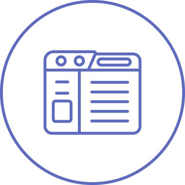 seo modern simgesinin vektör illüstrasyonu