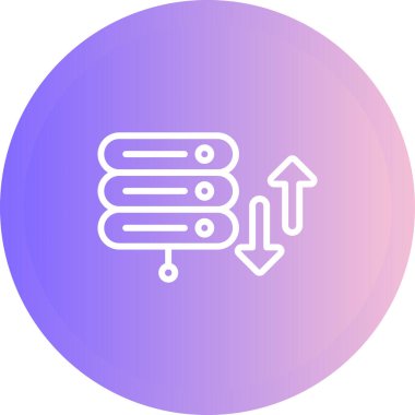 seo modern simgesinin vektör illüstrasyonu