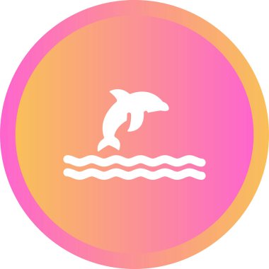 Yunus simgesinin vektör illüstrasyonu