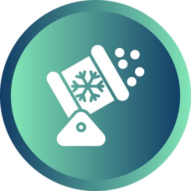 Kar simge vektör çizim