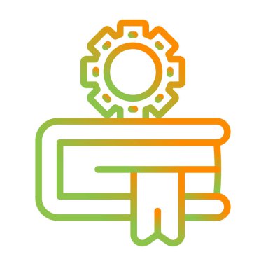 Teçhizat Web simgesi basit illüstrasyon