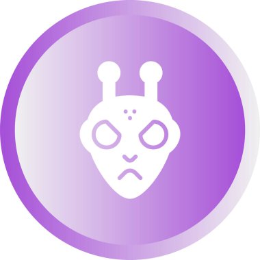 robot. Web simgesi basit illüstrasyon