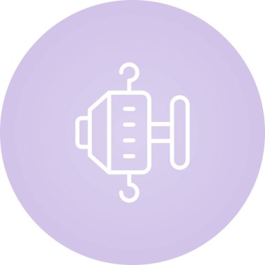 Modern b 'nin vektör illüstrasyonu simge zilinden yoksun