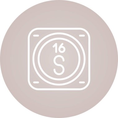 sülfür kimyasal element simgesi, basit satır biçimi