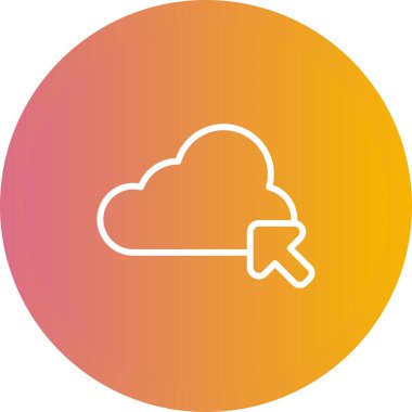 Seo simgesinin vektör illüstrasyonu