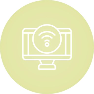 Bilgisayar web simge vektör çizim