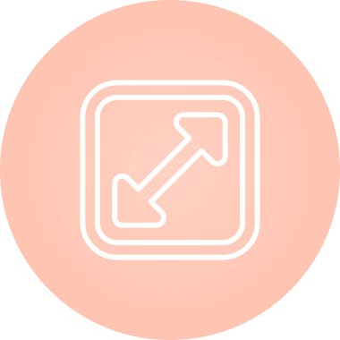 ok simgesinin vektör illüstrasyonu