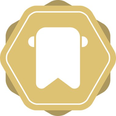 Altın sikke para ikonu. vektör illüstrasyonu