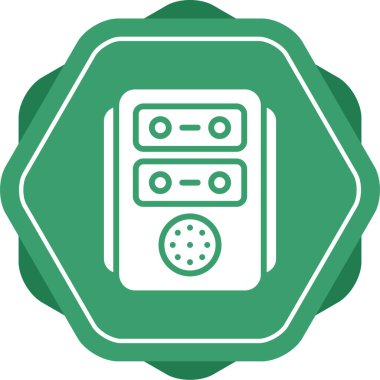 Modern b 'nin vektör illüstrasyonu eksik simgesi