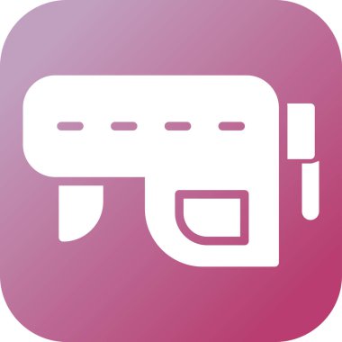 Modern b 'nin vektör illüstrasyonu eksik simgesi