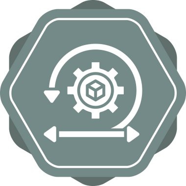 gear icon. simple illustration