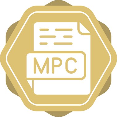 MPC web simgesi vektör illüstrasyonu