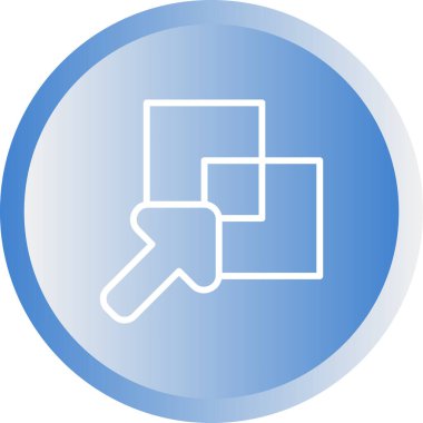 Seo simgesinin vektör illüstrasyonu