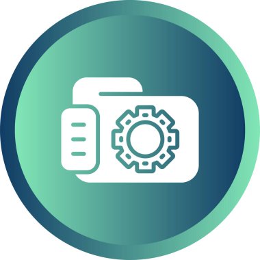 dosya simgesi, vektör illüstrasyonu 