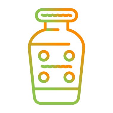 İç bakalım. Web simgesi basit illüstrasyon