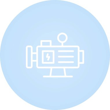 kamera simgesi vektör illüstrasyonu