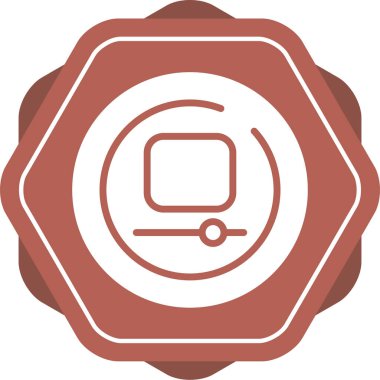 Vektör illüstrasyonu, simge ögesi biçimi